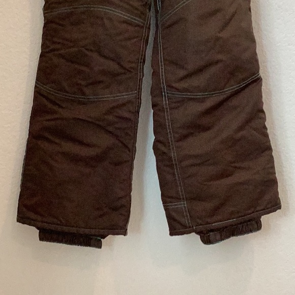 Cherokee Brown Snow Pants, Size Large 10/12, like new condition (see notes) - Picture 4 of 8